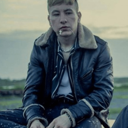 Barry Keoghan Movie Dympna Calm With Horses Leather Jacket