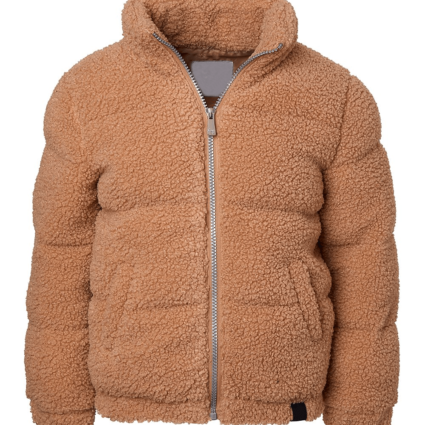 Camel Wubby Kensie Girl Shearling Jacket