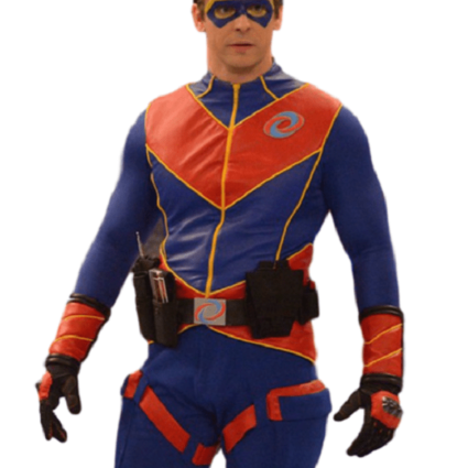 Mens Henry Danger Captain Man Leather Jacket