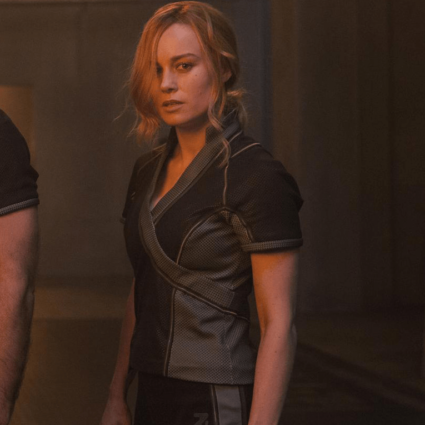 Captain Marvel Carol Danvers Arena Tone Cotton Jacket