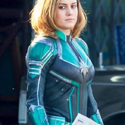 Avengers Captain Marvel Cosplay Jacket