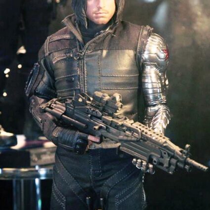 Captain America Civil War Winter Soldier Jacket