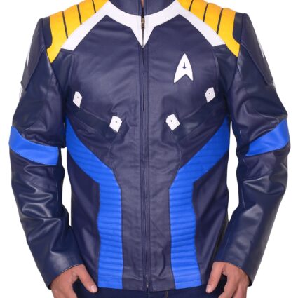 Captain James Star Trek Kirk Leather Jacket