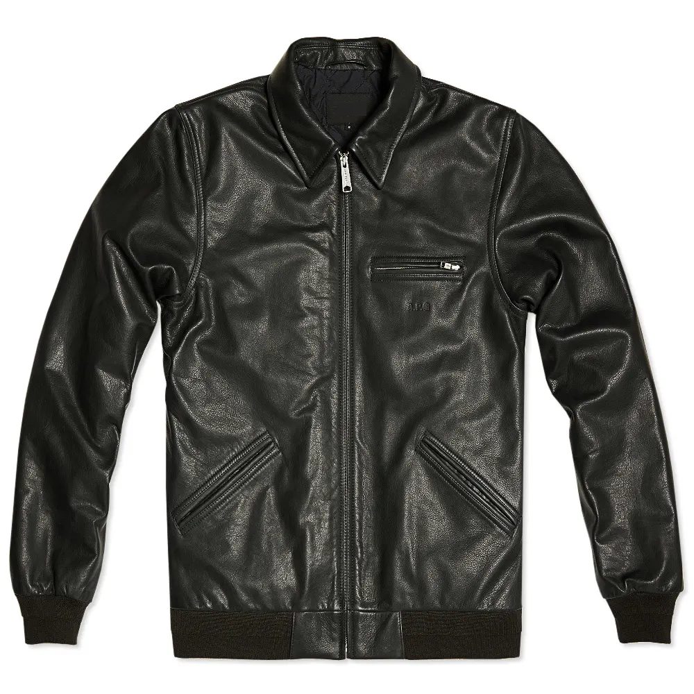 Mens Carhartt Detroit Leather Jacket - A2 Jackets