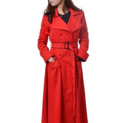 Gina Rodriguez Carmen Sandiego Leather Coat