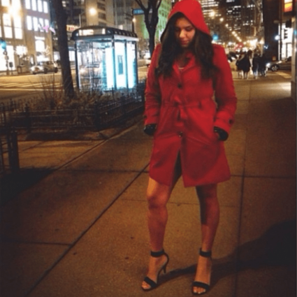 Carmen Sandiego Womens Leather Jacket