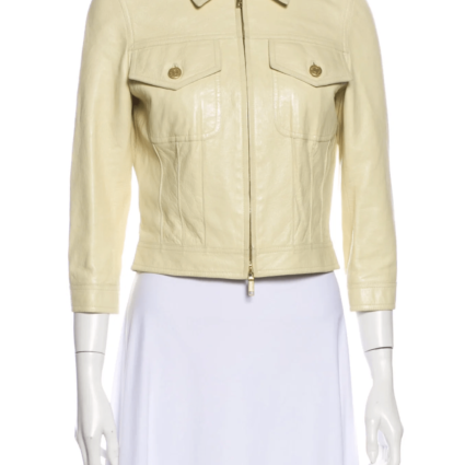 Michael Kors Celine Lamb Leather Jacket