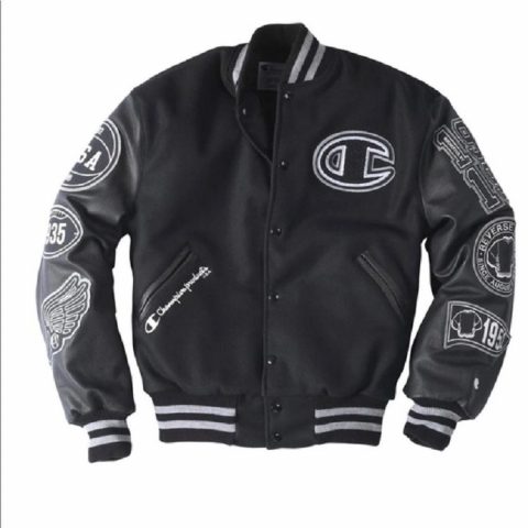Champion Wool Varsity Leather Jacket