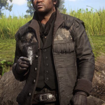 Red Dead Redemption Charles Smith Rattlesnake Hunting Jacket