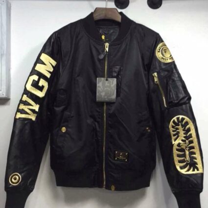 Chris Brown Bape WGM Bomber Jacket