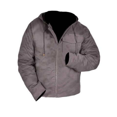 Chris Hemsworth (Thor) Avengers Endgame Grey Cotton Jacket