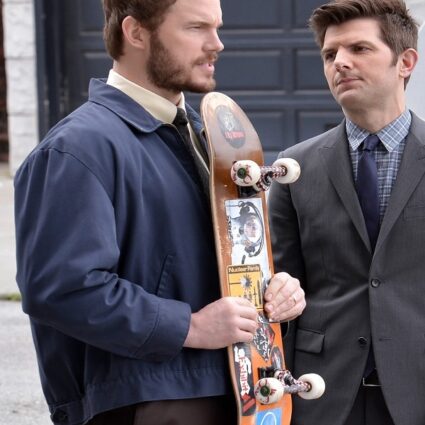 Chris Pratt Parks And Recreation Blue Jacket