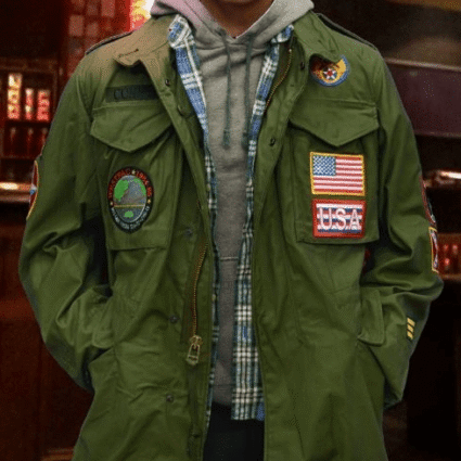 Clarence Christian Slater True Romance M-65 Field Cotton Jacket