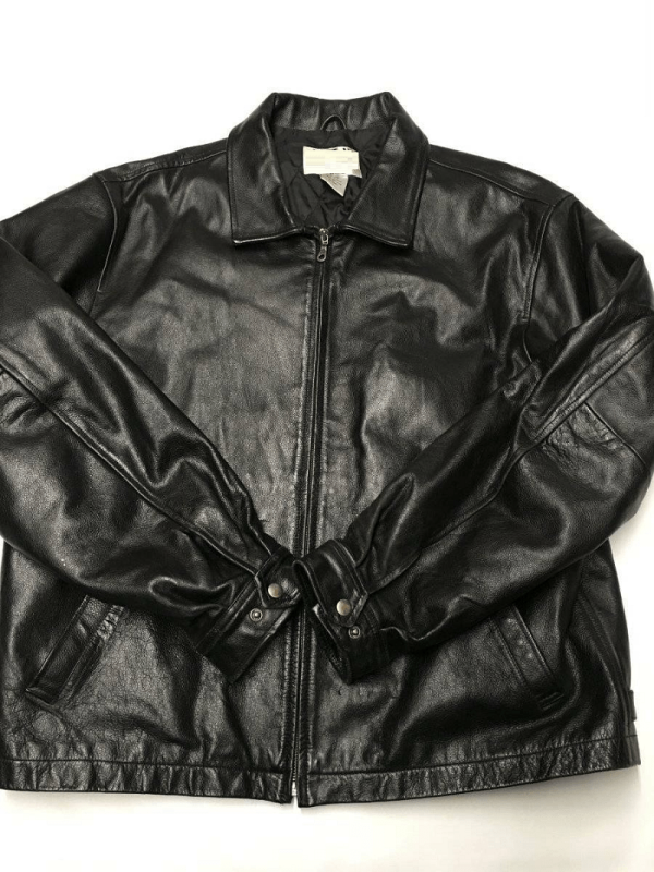 City Streets Biker Black Leather Jacket - A2 Jackets