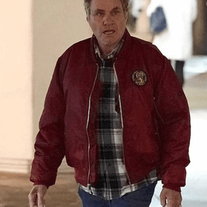 Johnny Lawrence Cobra Kai Red Leather Jacket