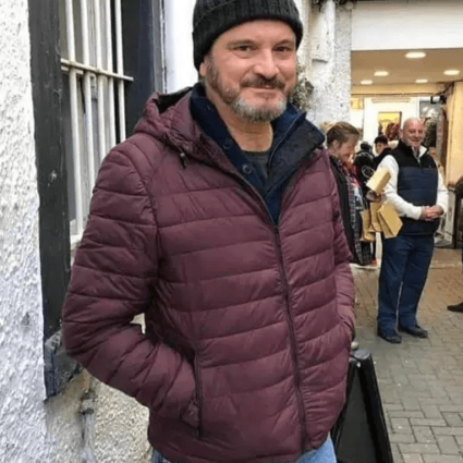 Supernova Sam Colin Firth Puffer Hooded Jacket