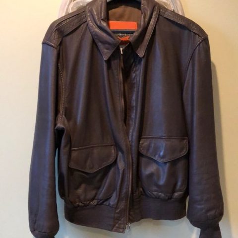 Mens Collectible Cooper A2 Leather Jacket