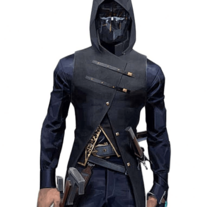 Dishonored 2 Corvo Attano Leather Vest With Hood