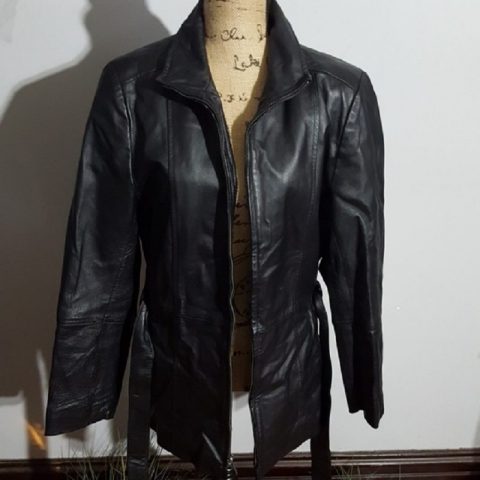 Womens Fashion Croft & Barrow Leather Jacket