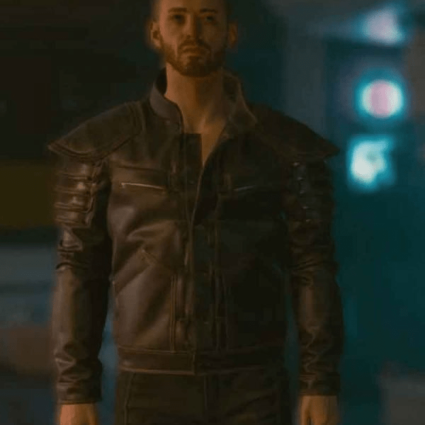 Wolf School Witcher Gear Cyberpunk 2077 Leather Jacket