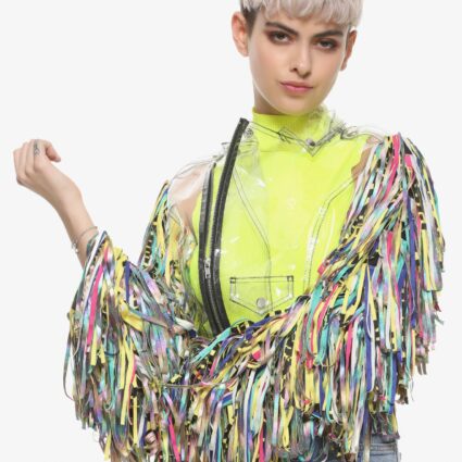 DC Comics Birds Of Prey Harley Quinn Tape Girls Cosplay Jacket