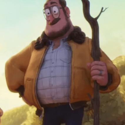 Mens Rick Mitchell Connected Danny Mcbride Leather Jacket