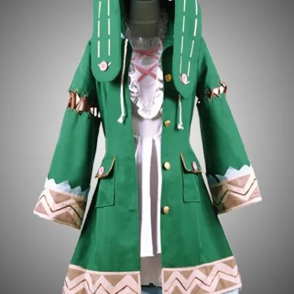 Date A Live Yoshino Green Cosplay Coat