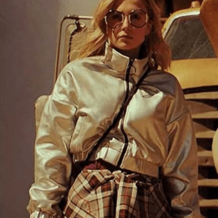 Shiny Sam Dean Daybreak Sophie Simnett Bomber Jacket