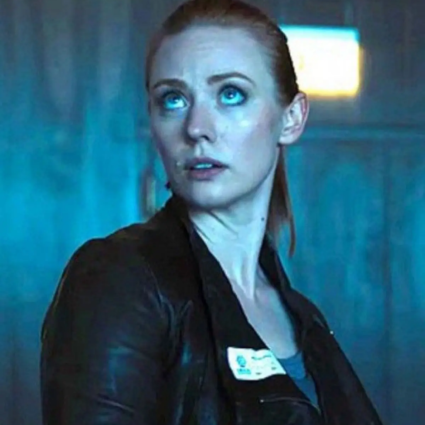Deborah Ann Woll Escape Room Black Leather Jacket