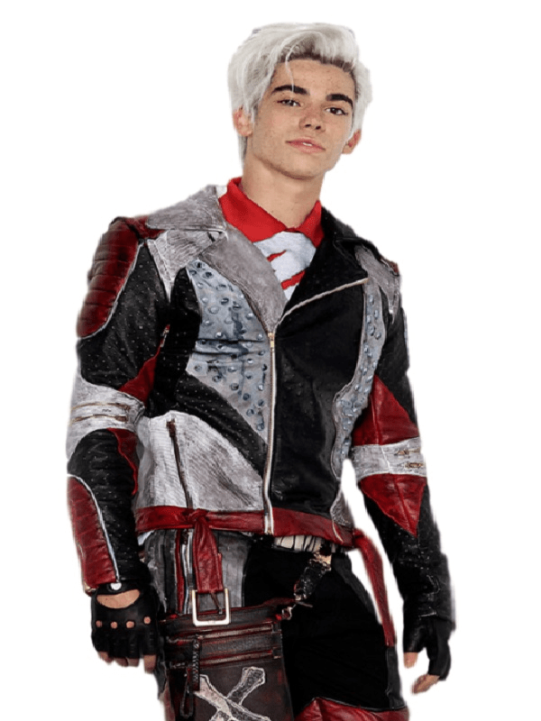 Descendants Cosplay Carlos Cosplay Costume Leather Jacket Punk Style