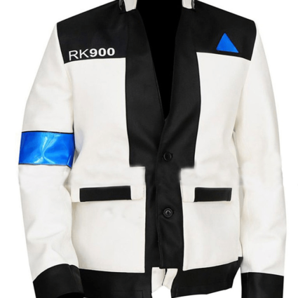 Detroit Become Human Android Connor Rk-900 Leather Jacket