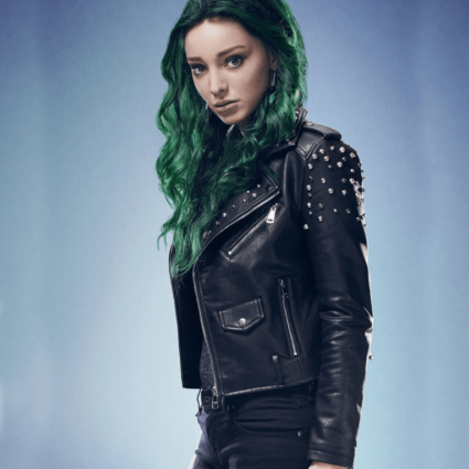 The Gifted S02 Lorna Dane Black Leather Jacket