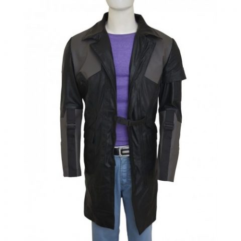 Deus Ex Mankind Divided Adam Jensen Black Long Coat