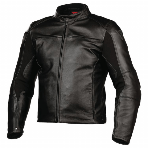 Mens Dainese Razon Black Leather Jacket