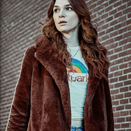 Simone Eve Lindley Dispatches Elsewhere Faux Fur Jacket