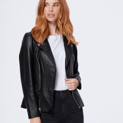 Dita Moto Style Leather Jacket