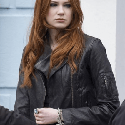 Karen Gillan Dark Doctor Who Amy Pond Jacket