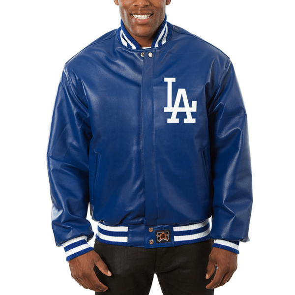 Men's Los Angeles Dodgers Leather Jacket - A2 Jackets
