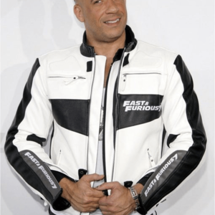 Fast And Furious 7 Cafe Racer Vin Diesel Toretto Leather Jacket