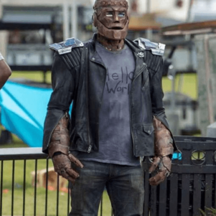 Brendan Fraser Doom Patrol Robotman Cliff Steele Jacket