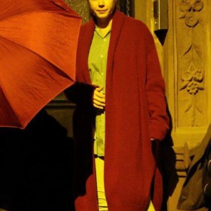 The Woman In The Window Dr Anna Fox Red Trench Coat