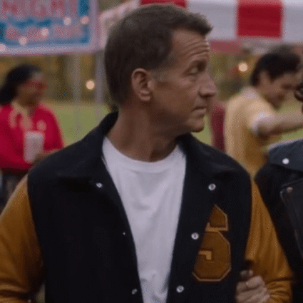 Mens Dr. Sam Radford James Denton TV Series Good Witch S07 Bomber Varsity Jacket