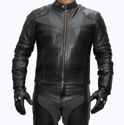 Dredd Lawman Mens Black Leather Jacket