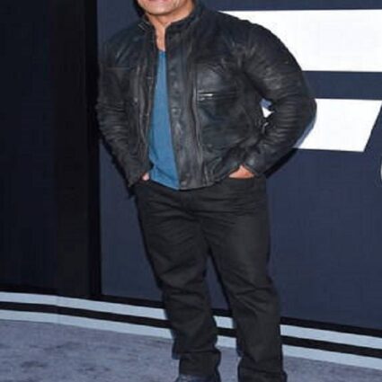 Dwayne Johnson Fast 8 Premiere Jacket