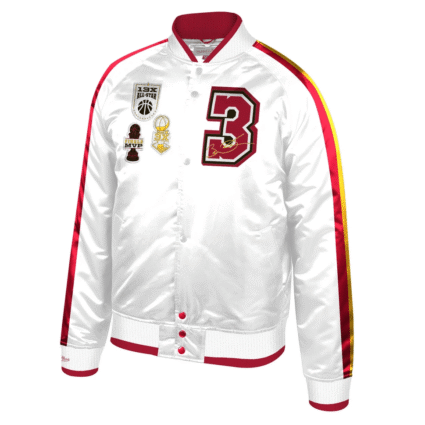 Dwyane Wade L3gacy Bomber Satin Jacket