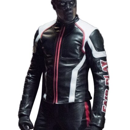 Echo Kellum Arrow Cosplay Leather Jacket