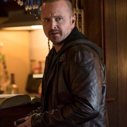 El Camino A Breaking Bad Aaron Paul Leather Jacket