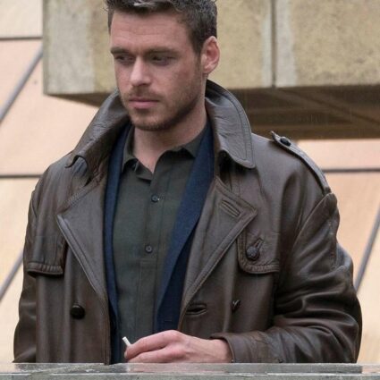 Electric Dreams Agent Ross Philip K.Dick's Brown Leather Coat