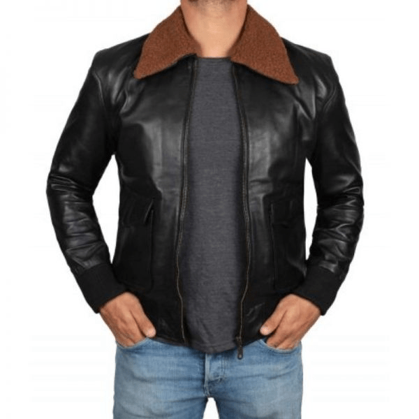 Elon Musk Winter Shearling Leather Jacket - A2 Jackets