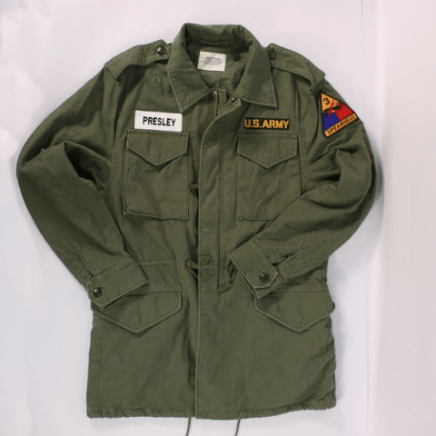 Mens Elvis Presley M51 Combat 3rd Armoured Jacket